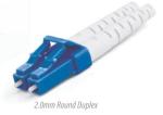 2.0mm 3.0mm Fiber Patch Cord Connectors LC Duplex DX Environment Protection