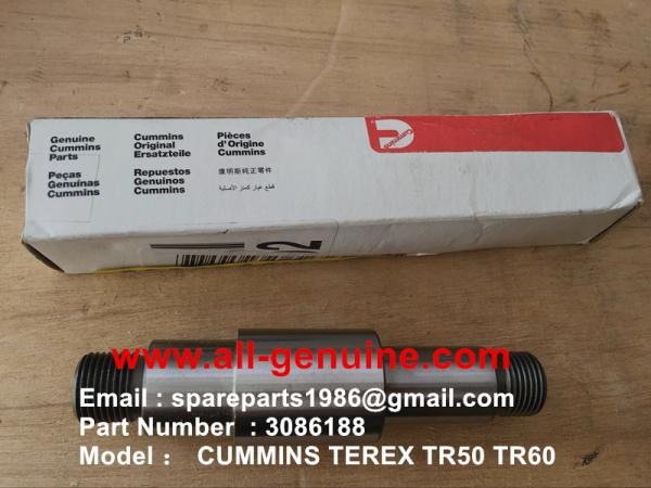 CUMMINS ENGINE TEREX 3086188 IDLER SHAFT NHL DUMP TRUCK MINING QUARRY TR45 TR50