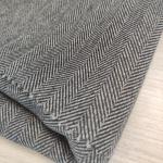 Dress Breathable Waterproof 100% Polyester 300d Cationic Melange Herringbone