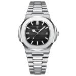 Band Width 20mm Stainless Steel Quartz Wrist Watch Time Display Option Weighs