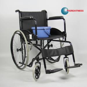 Quality Simple Structure Standard Folding Steel Wheelchair For Home wholesale