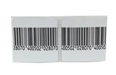 Quality ABNM EAS RF soft label with barcode for supermarket and retail store wholesale