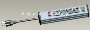 Quality dual USB port UL 4 outlet power strip wholesale