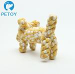 Eco - Friendly Durable Pet Toys Cute Animal Shape For Tugging Chewing