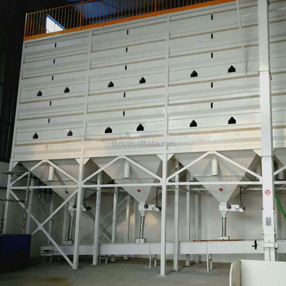 500 Ton Small Size Galvanized Hopper Bottom Grain Wheat Flour Storage Silo