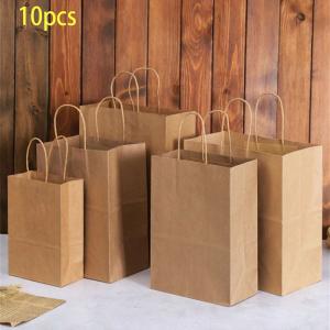 Quality Easy To Carry Custom Printed Square Bottom Paper Bag Stylish wholesale