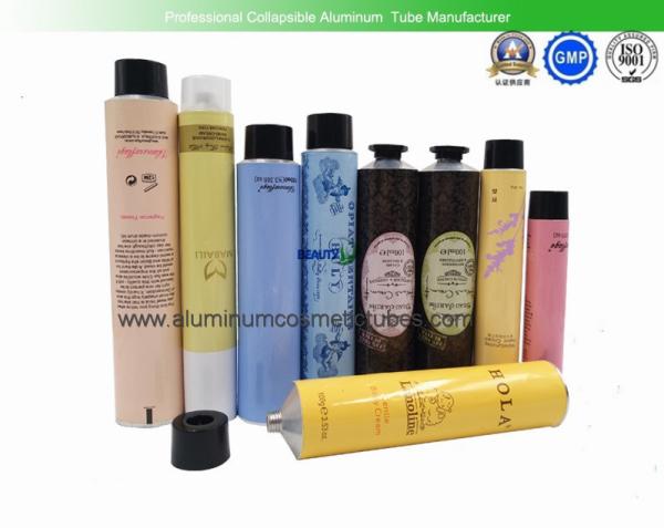 Hair Dye Cream Plastic Cosmetic Tubes Silk Screen Printing Waterproof Corrosion