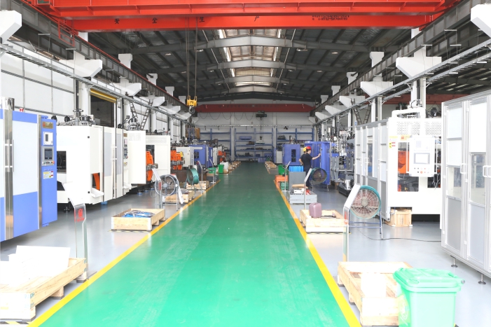 Open Top 30L Plastic Bucket Manufacturing Machine 230 Kg/H Double Station