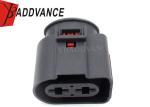 9.5 Mm Sealed 2 Pin Connector Female Black Color For VW Seat 42161000 1K0971955
