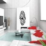 Removable Vinyl Wall Sticker Clock For Home Decoration 10A099