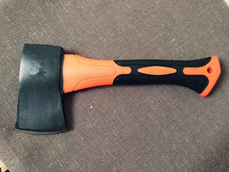 600g Axe/Hatchet (XL0145) 27CM length handle and powder surface, durable and safe hand garden cutting tools