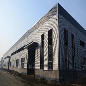 Quality Long Span Steel Space Truss Buildings Modern Metal Frame Prefaricated Workshop wholesale