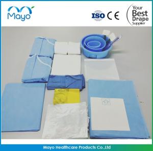 Quality Medical Angiography Drape Pack SMS PE Surgical Drape Sheets wholesale