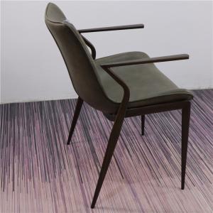 Quality Modern Metal Wood Frame 45cm Living Room Dining Chairs wholesale