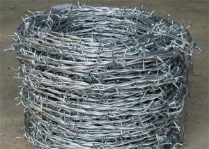 Quality BTO -22 Electric Galvanized / PVC Coated 2mm Barbed Fencing Wire wholesale