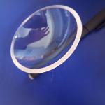 AR coating silica optical Sapphire Dome Lens for infrared thermal imaging camera