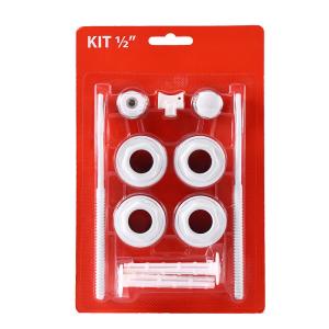 Quality Steel Vertical Radiator Accessories 1/2&quot; 11 In 1 Radiator Kits Accessories wholesale