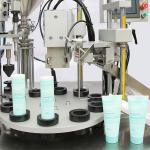 Semi Automatic Shampoo Plastic Tube Filling Sealing Machine Speed 30 Tubes/min