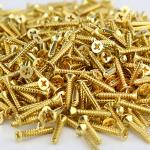 Plated Yellow Zinc Carbon Steel Countersunk Chipboard Flooring Screws