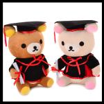 18 Inch Doctor Graduation Teddy Bear Stuffed Soft Plush Toys For Collection