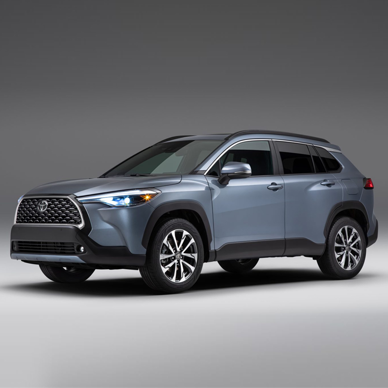 Left Steering To-yota Coro-lla Cross Car 2024 2023 Hybrid Gasoline Fuel Vehicle/ Automatic Gear Box Compact SUV 0km Used