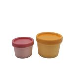 PP Plastic Cosmetic Jars , 50g 100g Facial Cream Jar Packaging
