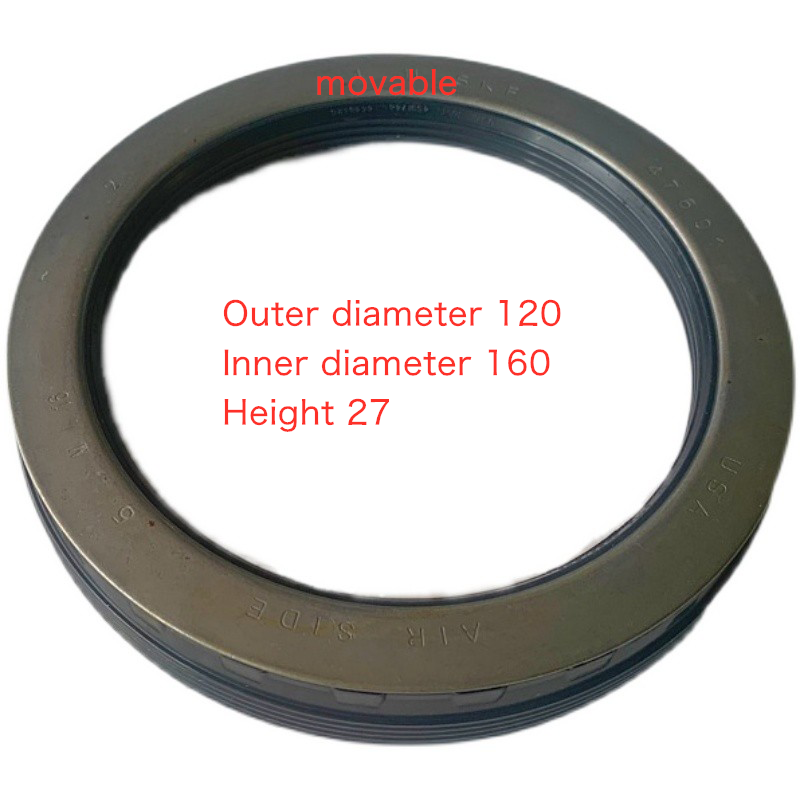 SKF Rear Wheel Hub Oil Seal for Bus & Truck Meritor Axles 47691 120x160x27mm