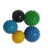 Yoga fascia ball exercise to build muscle relaxation massage stick shoulder neck