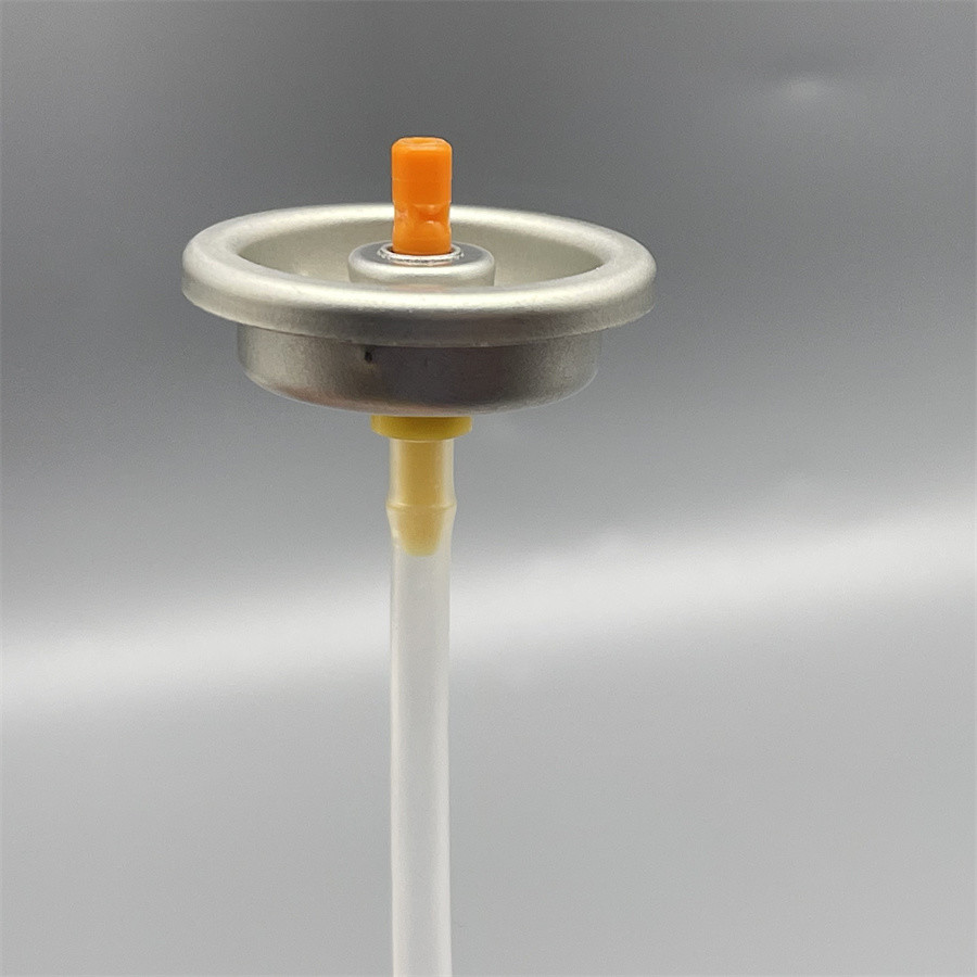 Air Freshener Spray Valve With Actuator For Aerosol Can With Tinplate Cup Or Aluminum Cup