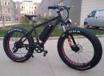 48V 500w Geared Motor Cycling Electric Fat Bike High Torque , Wheel Size 26x4.0