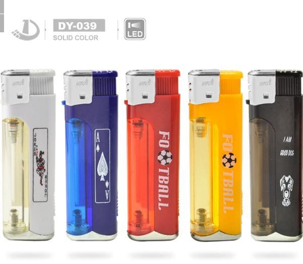 Novelty Style Customized Tiger Label Fashionable Cigarette Lighter for European and American
