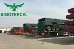 3 Axles Sidewall Semi Trailer 30-60Tons 40ft Shipping Container Trailer