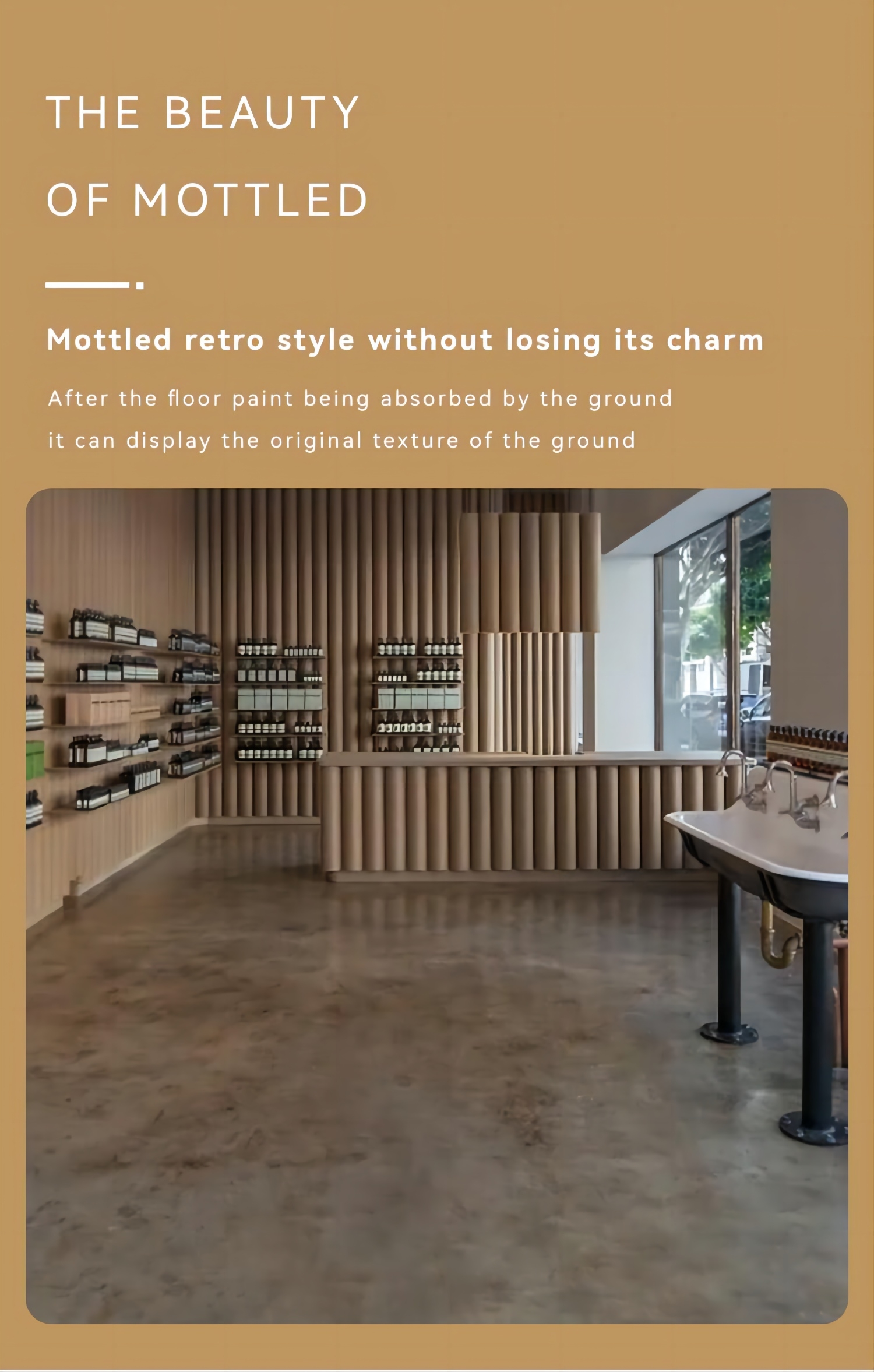 Main Raw Material Acrylic Waterproof Floor Coating for Concrete Floors in Garage