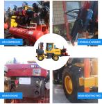 CE Highway Guardrail Pile Driver Machine Hydrualic For Drilling