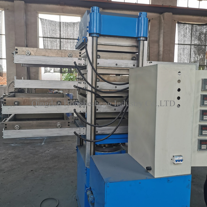 Rubber Interlocking Tile Making Machine