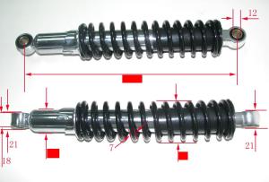 Quality Motorcycle Rear Shock Absorber CG125 CDI Heavy Duty wholesale