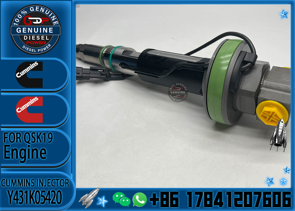 Diesel Fuel Injector Y 431 K05 420 For QSK19 38 50 60 Injector Y431K05420