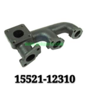 Quality 15521-12310 Kubota Tractor Parts Exhaust Manifold Agricuatural Machinery Parts wholesale