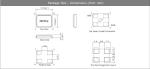 24MHZ 20PF SMD4 Surface Mount Crystal Oscillator For LOT Communication
