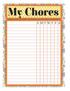 Quality Vertical Thick Dry Erase Magnetic Fridge Calendar Notepad My Chores 21.5*28.3cm wholesale