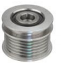 Alternator Freewheel Clutch Pulley F-228824.11 for Mercedes-Benz 6111550215 6111550615