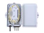 Durable Wall Mount Termination Box , 2/4/6 Cores Fiber Optic Termination Cabinet