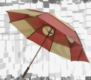 Quality Portable Collapsible Golf Umbrella , Double Vented Patio Umbrella EVA Foam Hanlde wholesale