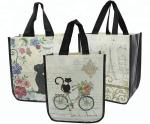 Durable PP Non Woven Bags Silk Screen Printing Foldable With High Bearing Weight