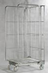 Foldable Steel Roll Container Folding Box Steel Storage Rack Zinc Galvanized