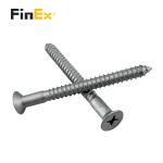 Wood Construction Zinc Plated Silver Steel Chipboard Screw Furniture Self