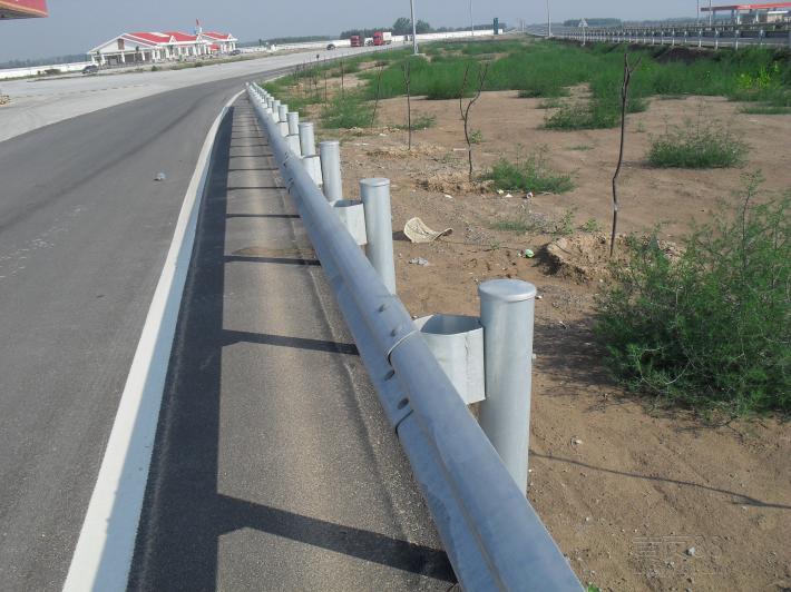 Q235 Q345 Galvanized Steel Highway Guardrail Block Spacer For Roadway Protection
