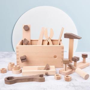 Quality Wooden Montessori Multifunctional Repair Tool Set For Boys wholesale