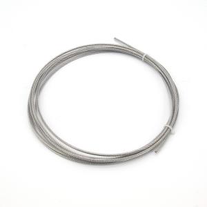 Quality Clear Nylon Coated 1x7 Stainless Steel Wire Rope 0.2mm 0.25mm For Fishing wholesale