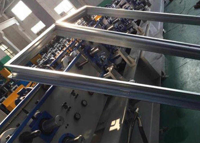 Bottom Rail Panel Shutter Door Roll Forming Machine / Cold Roll Forming Machinery